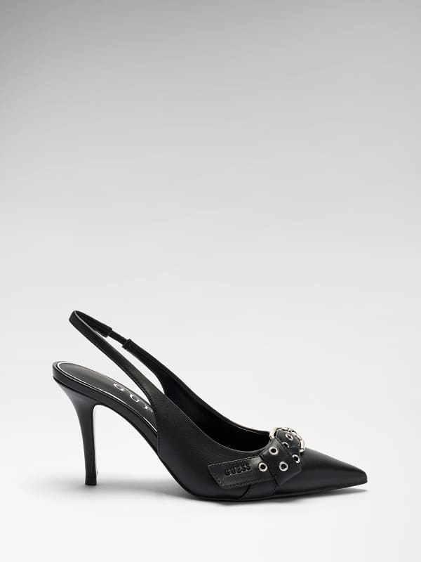  Guess Prissie Studs Slingbacks 