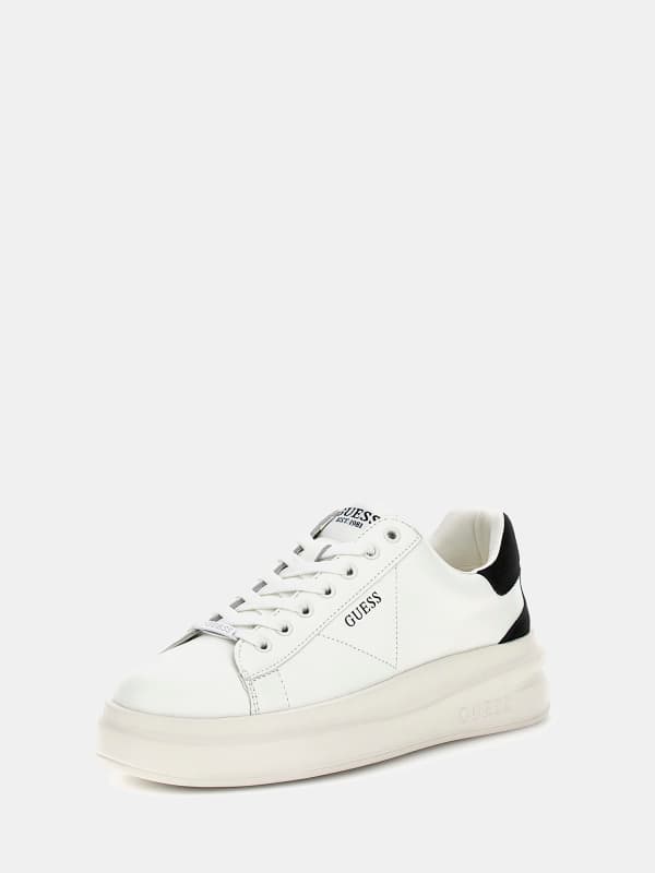 Guess Elbina Genuine Leather Sneakers