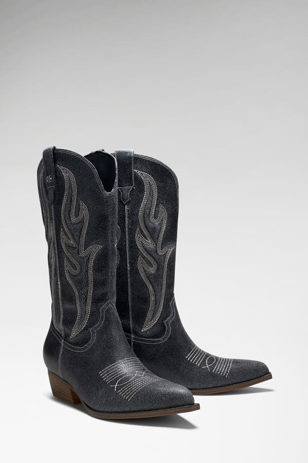  Guess Largena Wildleder-camperos-stiefel 