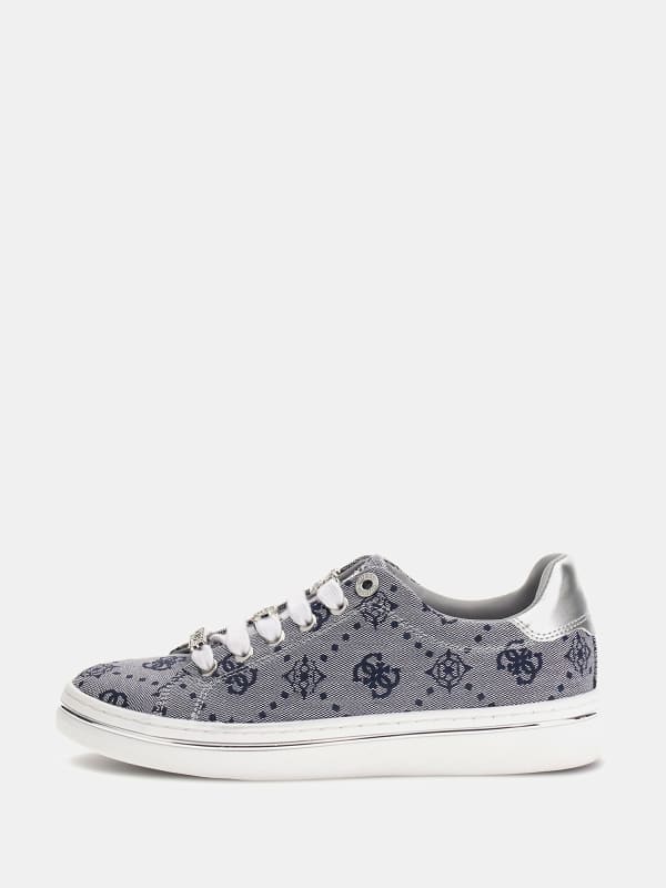 Guess Sneaker Stasey 4g-logo Peony-logo 