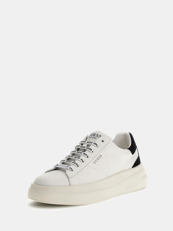 Sneakersy Z Logowanymi Sznurowadłami Model Elba