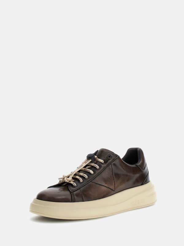 Skórzane Sneakersy Model Elba