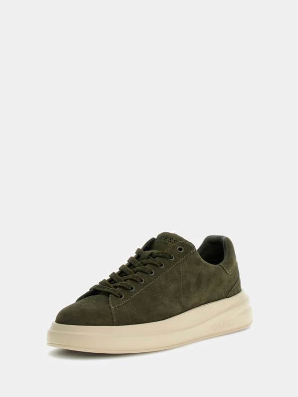 Zamszowe Sneakersy Model Elba