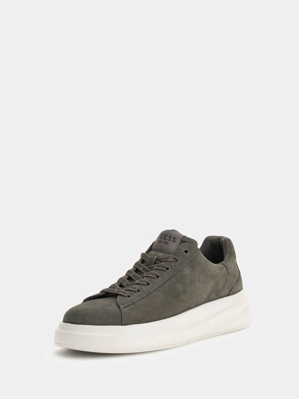 Zamszowe Sneakersy Model Elba