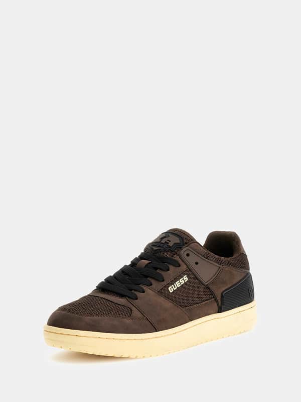 Sneakersy Z Syntetycznego Zamszu Model Sava