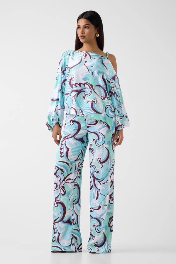  Marciano Guess Marciano Straight Bedruckte Hose 