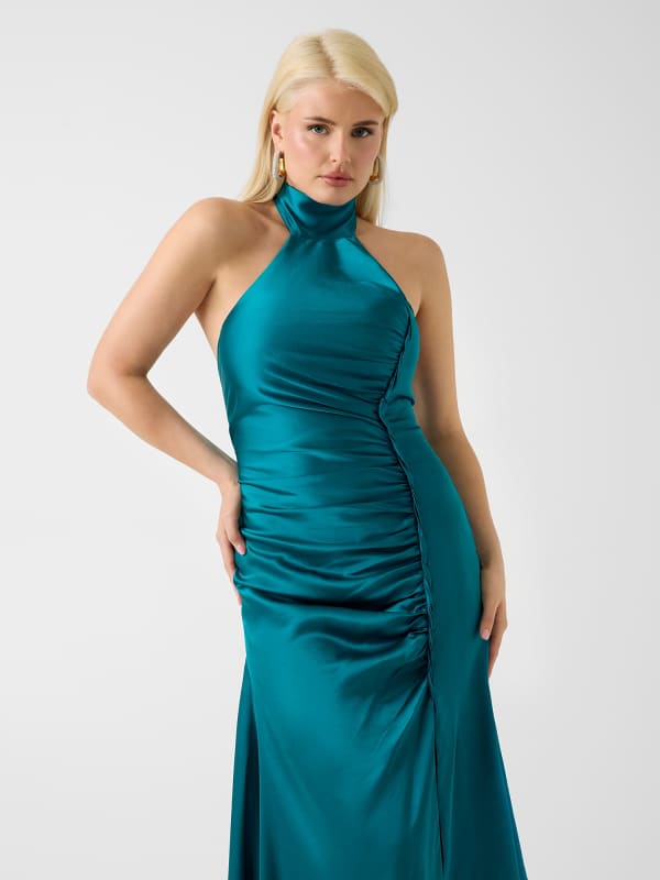  Marciano Guess Marciano Midi Mit Neckholder Kleid 