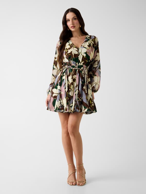  Marciano Guess Marciano Mini Mit Blumenmuster Kleid 
