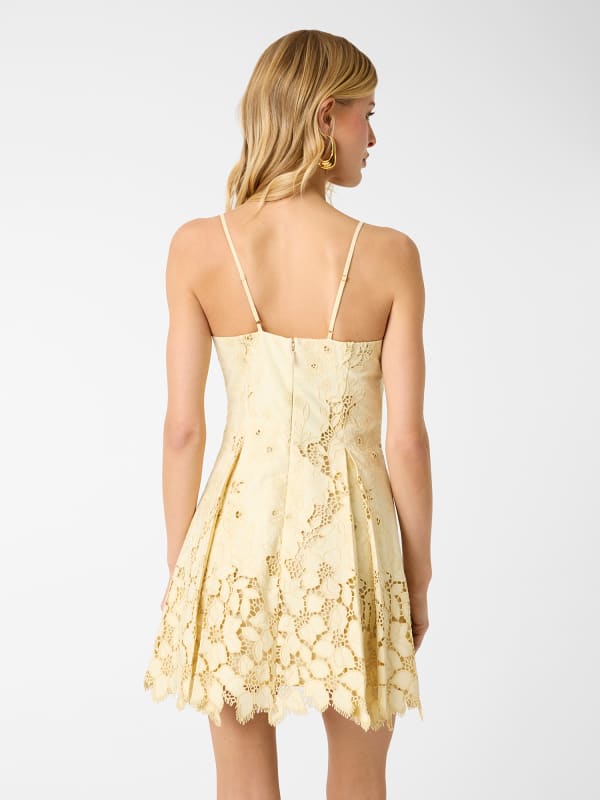  Marciano Guess Marciano Leinenmisch-mini Kleid 