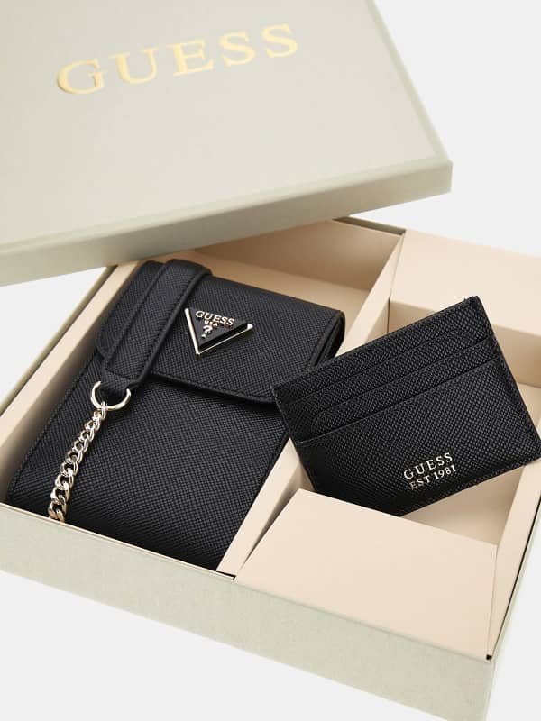 Ensemble Portefeuille Et Mini Sac