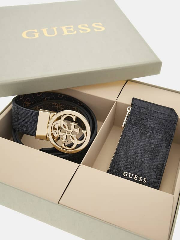 Ensemble Porte-Cartes Et Ceinture