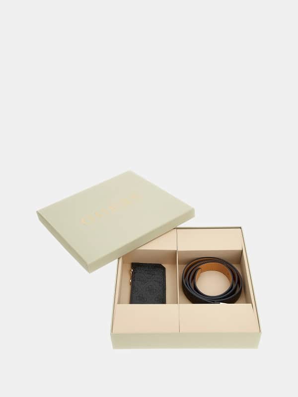 Coffret Ceinture Et Porte-Cartes Logo 4G