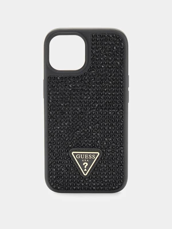 Guess Iphone 15 Rhinestone Case