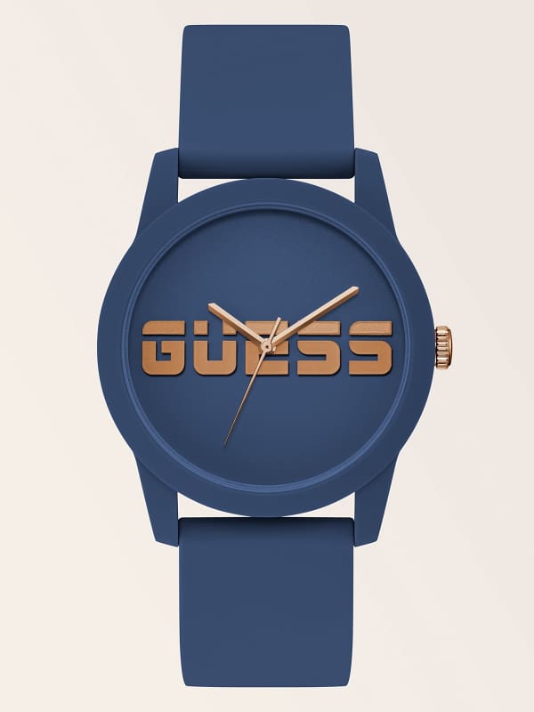 Guess Logo Analogue Watch