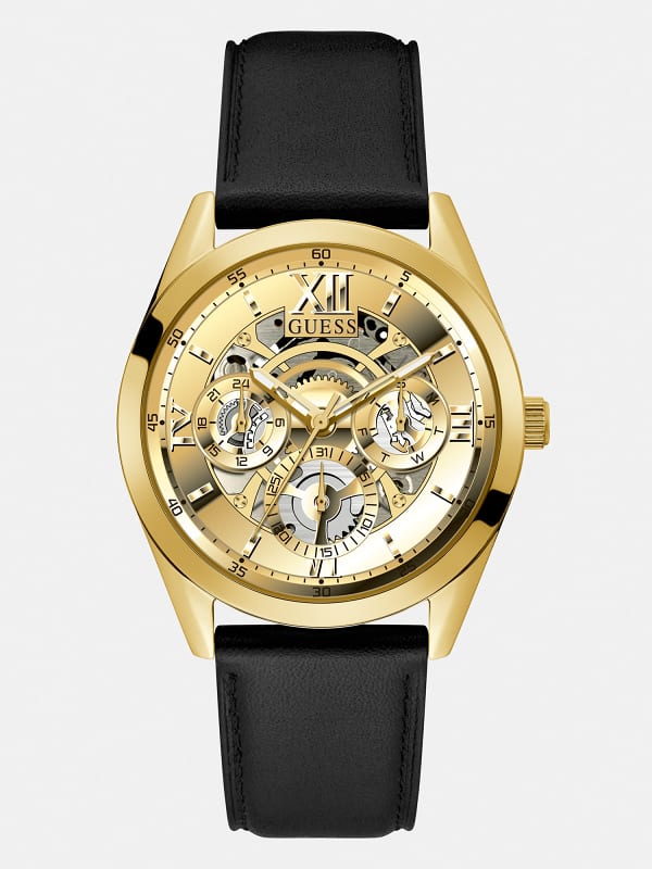 Montre Multifonction Cuir