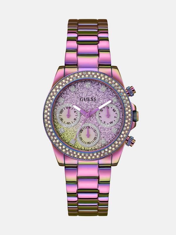 Guess Multi-Function Crystal Watch