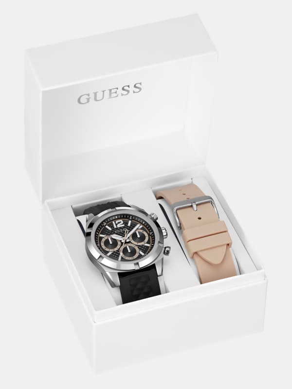  Guess Multifunktionsarmbanduhr Armband Austauschbar 