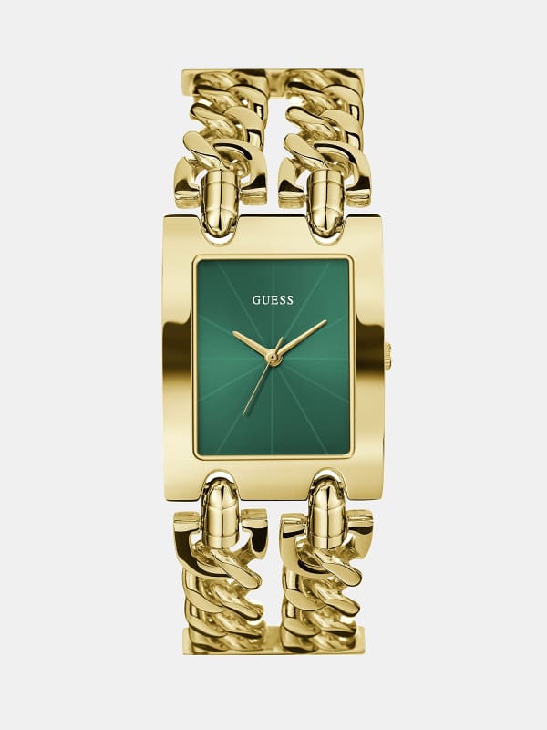 Analoge Armbanduhr Aus Recyceltem Stahl, 28 Mm