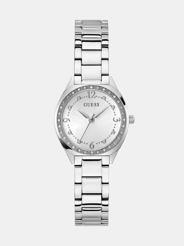 Orologio Analogico Con Cristalli