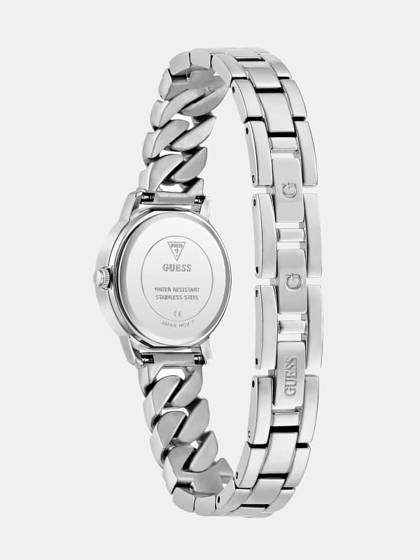  Guess Armbanduhr Aus Recyceltem Stahl 25 Mm 
