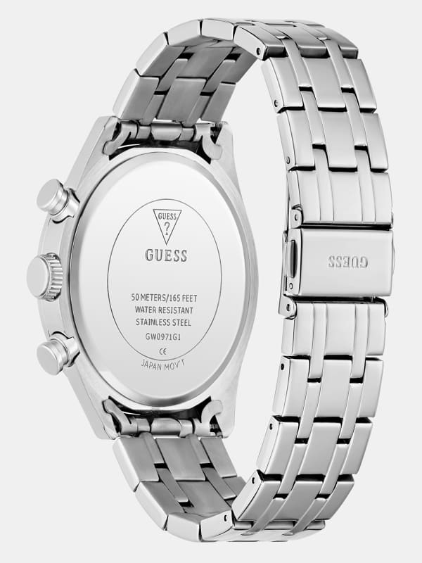  Guess Multifunktionsarmbanduhr Edelstahl 44 Mm 