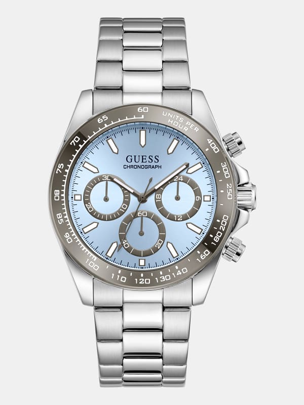 Orologio Multifunzione In Acciaio Inossidabile 42 Mm