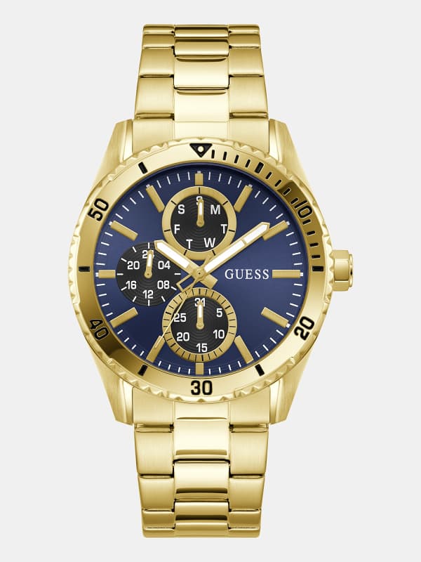 Orologio Multifunzione In Acciaio Inossidabile 43 Mm