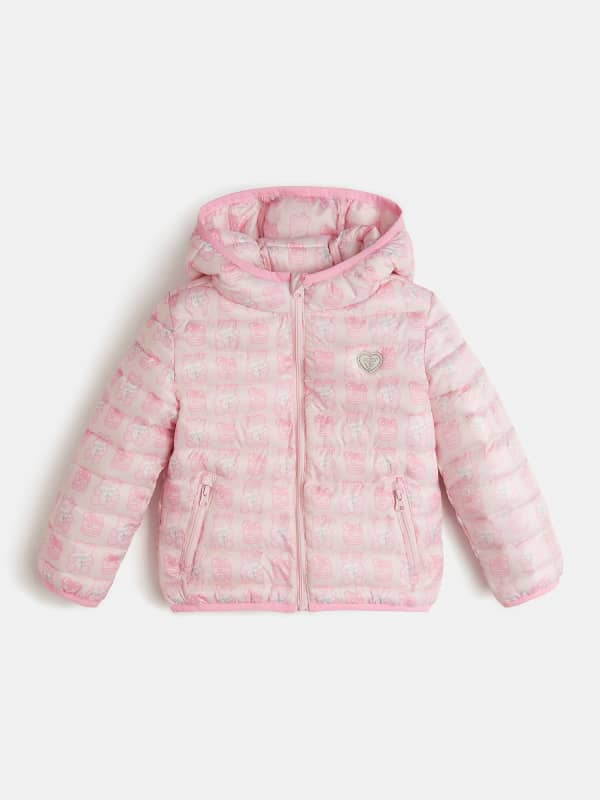 Guess Kids All Over Print Puffer