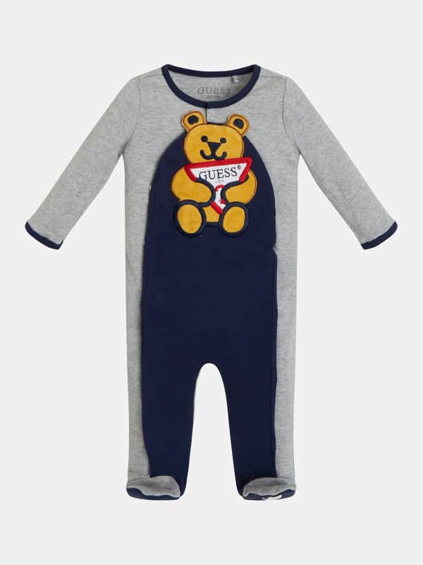 Barboteuse Écusson Logo Frontal