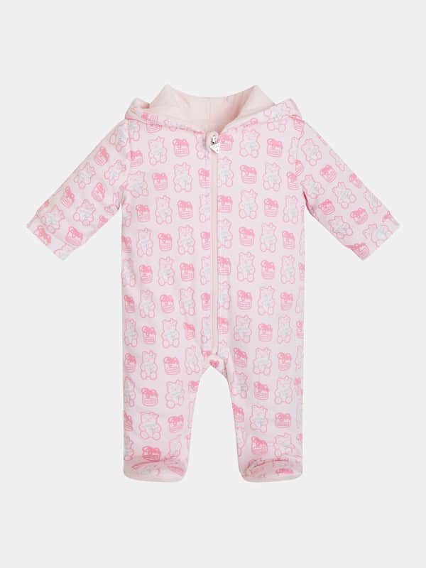 Barboteuse Rembourrée Avec Logo All Over