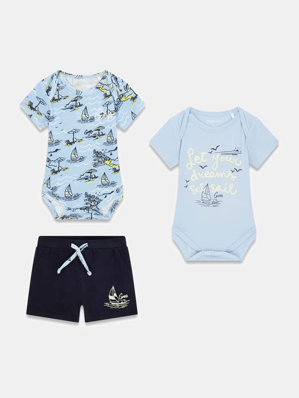 Set Gilet, Body E Shorts