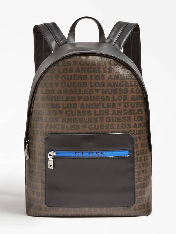 Image of Guess Dan La Logo Backpack