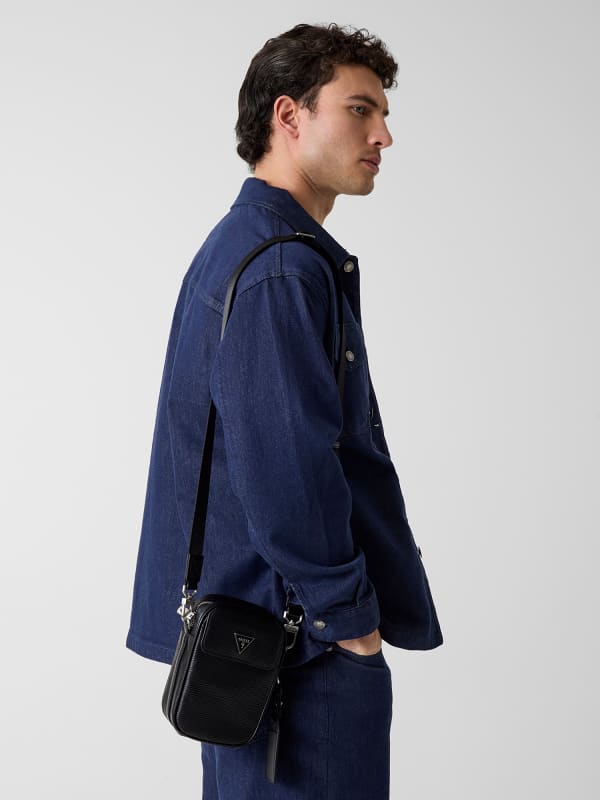  Guess Milano Logo Umhängetasche Tasche 
