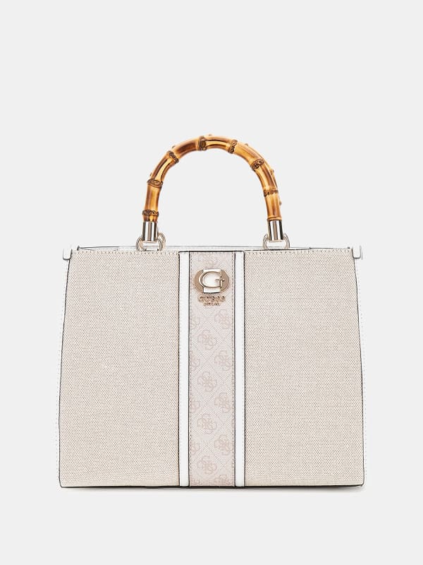 bolso de mano kerima con logotipo 4g