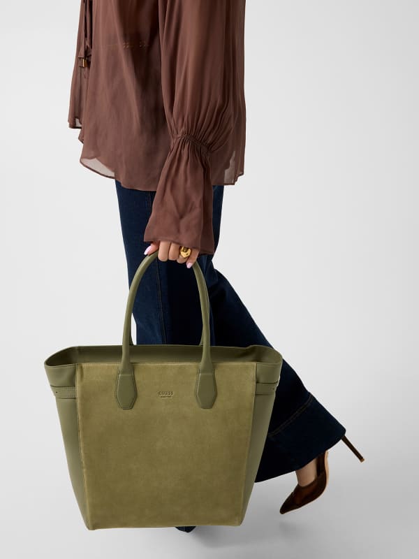  Guess Anitha Suede Shopper 