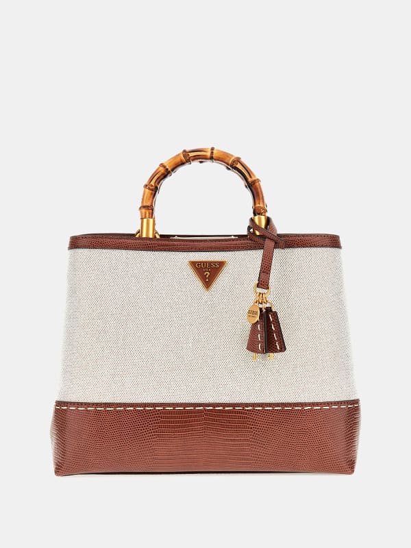 Sac À Main Zabry Détails Imprimé Croco