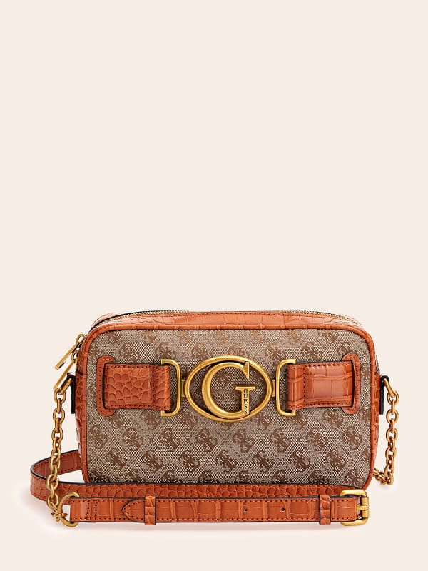 Guess Aviana 4G Logo Crossbody Bag