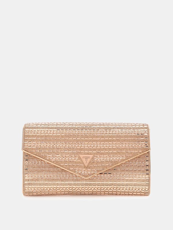 Dofy Perlen-Clutch