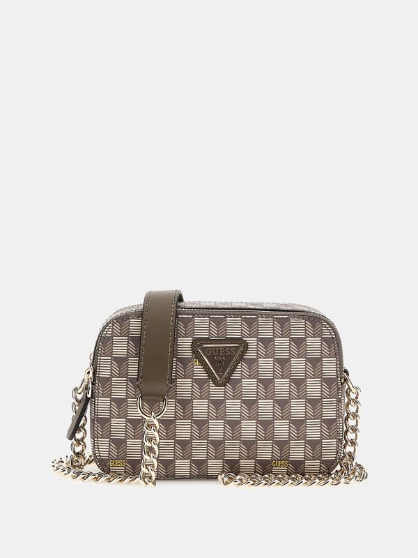 Sac À Bandoulière Vikky Géométrique