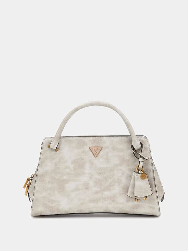 Georgina Henkeltasche Python-Optik