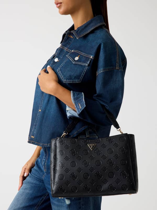  Guess Henkeltasche Tisha 4g-logo Peony-logo 