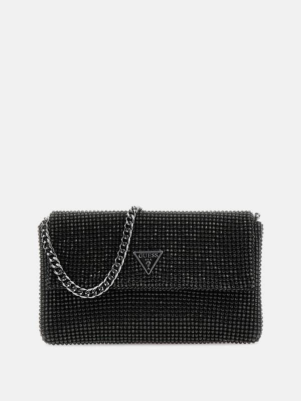 Mini-Umhängetasche Zalina Strass