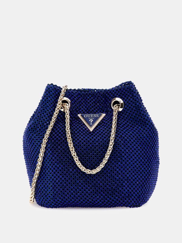 Mini-Tasche Zalina Strass
