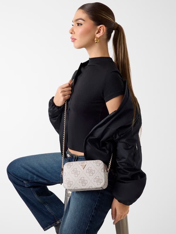  Guess Isemay Logo Schultertasche 