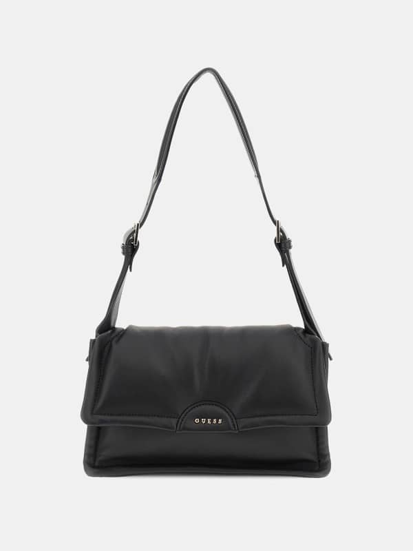 Echtleder-Schultertasche Eva