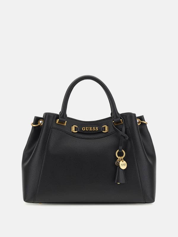 Guess Emera Logo-Charm Handbag