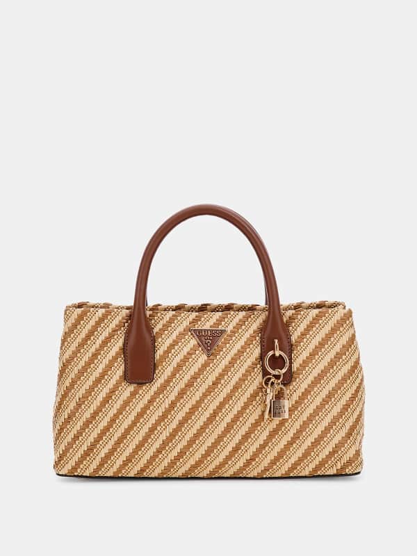 Henkeltasche Simona Raffiabast
