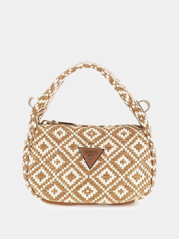 Mini Sac À Main Rianee Raphia