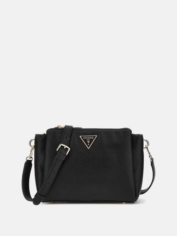 Schultertasche Noelle Saffian-Optik