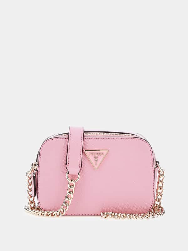 Guess Noelle Crossbody Camera pink Damestas